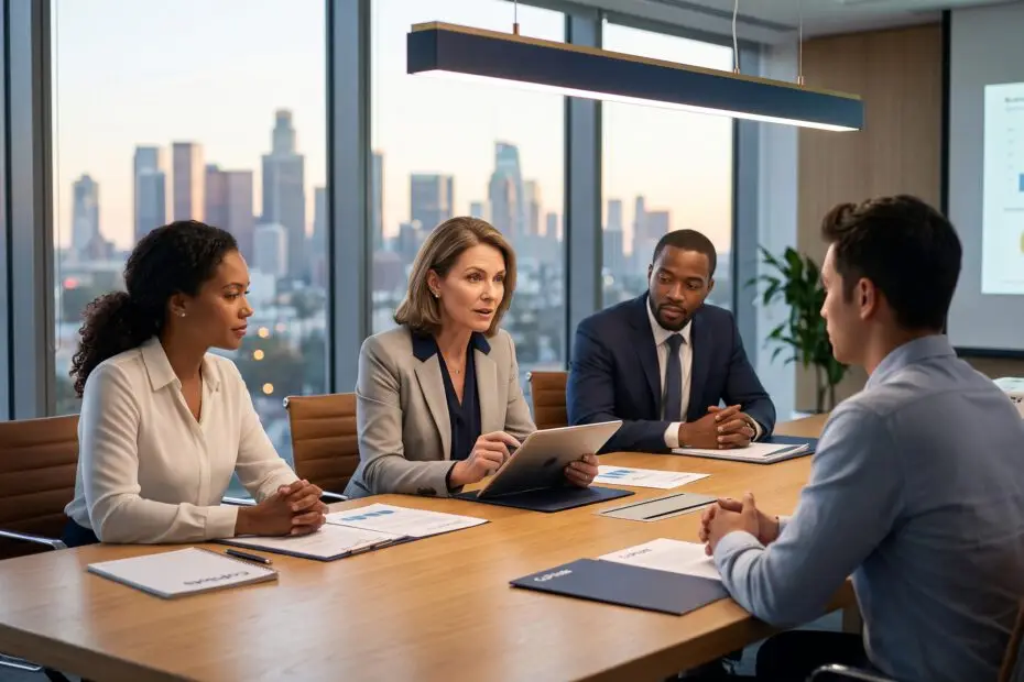 Selecteren van een business expert.